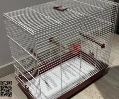 Se vende Jaula mediana con soporte - 3